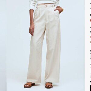 Madewell Harlow Wide Leg Pant in Harvest Moon size 6 regular
